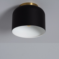 Edit Koloman Flush Ceiling Light - Black