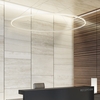 Edit Ring LED Large Ceiling Pendant Light - White