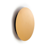 Edit Ring Medium Round LED Wall Light - Satin Gold