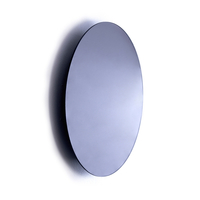 Edit Ring-Mirror Medium LED Wall Light - Black