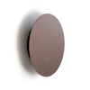 Edit Ring Small Round LED Wall Light - Dark Brown