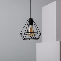 Edit Sardo Ceiling Geometric Pendant Light - Black