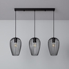 Edit Telmi 3 Light Bar Ceiling Pendant Light - Black