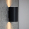 Edit Tube Up & Down Wall Light - Grey