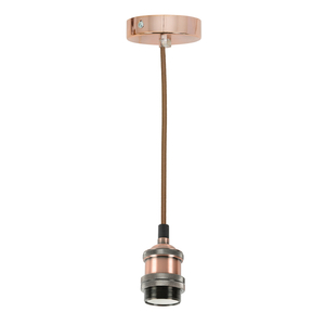 Edit Vintage Ceiling Pendant Lamp Holder - Copper