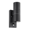 Eglo Riga LED Outdoor Up & Down Wall Light with PIR Sensor - Anthracite