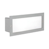 Eglo Zimba Outdoor Brick Light - Silver