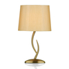 Elka 1 Light Table Lamp - Antique Brass