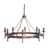 Elstead Cromwell 8 Light Chandelier - Old Bronze