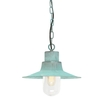 Elstead Sheldon Pendant Porch Lantern - Verdigris