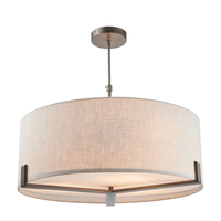 Endon Hayfield Ceiling Pendant Light - Brushed Bronze