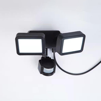 Envirolight 20W Daylight LED Twin Floodlight with PIR Sensor
