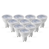 Envirolight 5W Cool White Dimmable LED GU10 Bulb - Pack of 10 - Flood Beam