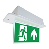 Eterna 3.5W LED Self Test Double Sided Recessed Emergency Exit Sign