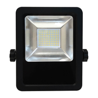 Eterna 50W Cool White LED High Power IP65 Floodlight - Black