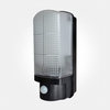 Eterna 7W Cool White LED Bulkhead with PIR Sensor - Black