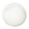 Eterna Carina Warm White LED Flush Light with Microwave Movement Sensor - White