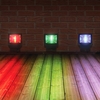 Eterna Colour Select Red Green or Blue LED Floodlight