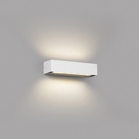 Faro Barcelona Doro LED Outdoor Up & Down Wall Light - White