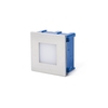 Faro Barcelona Frol LED Recessed Outdoor Wall Light - Satin Nickel