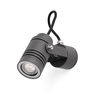 Faro Barcelona Lit Outdoor Wall Mounted Spotlight - Dark Grey
