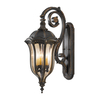 Feiss Baton Rouge Grande Outdoor Lantern Wall Light - Brown