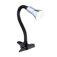 Flex Clip on Desk Light - Chrome
