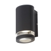 Forum Helix Outdoor Wall Light - Black