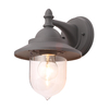 Forum Leek Mini Fishermans Outdoor Lantern Wall Light - Anthracite