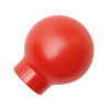 G9 Halogen Adaptor Cover – Golf Ball - Red