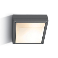 Guard Outdoor Square Flush Light - Anthracite