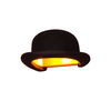 Innermost Jeeves Bowler Hat Wall Light