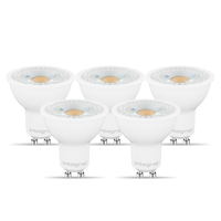 Integral 3.6W Warm White LED COB GU10 Bulbs - Medium Beam - Pack of 5