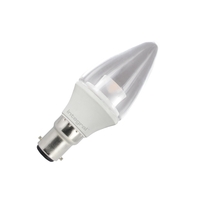 Integral 3.8W LED Clear Candle Bulb - Small Bayonet Cap
