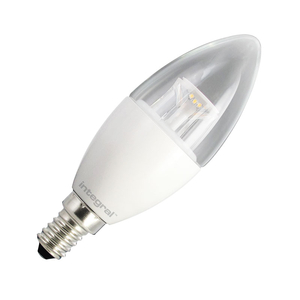 Integral 4W LED Clear Candle Bulb – S.Screw – Non-Dimmable