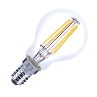 Integral 4W Warm White LED Decorative Filament Golf Ball Bulb - Small Screw Cap