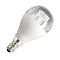 Integral 6.5W Dimmable Warm White LED Clear Golf Ball Bulb - Small Screw Cap