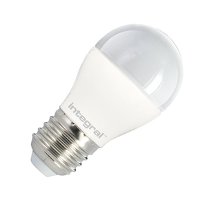 Integral 6.5W Dimmable Warm White LED Opal Golf Ball Bulb - Screw Cap