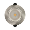 Integral 6W Cool White Dimmable LED Fire Rated Adjustable Downlight - Satin Nickel