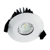 Integral 6W Dimmable Warm White LED Fire Rated Low Profile Fixed Downlight - Matt White