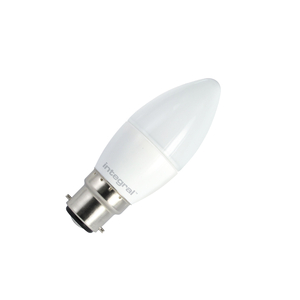 Integral 6W LED Opal Candle Bulb - Bayonet Cap