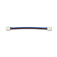 Integral Pack of 5 IP33 Colour Changing LED Light Strip Connectors - Double Ended