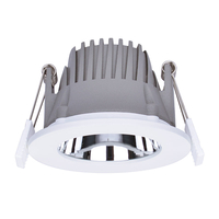 Integral Recess Pro 10W Cool White Dimmable LED Low Glare Fixed Downlight - 90mm