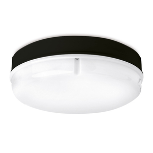 IP65 LED Bulkhead - Round - Black - Standard