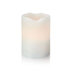 Jan Battery Operated LED White Wax Candle - 100mm