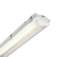 Knightsbridge T8 Non-Corrosive Weatherproof Fluorescent Light - 5ft Twin