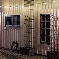 Konstsmide 20 LED Festoon Light - Clear GLS Bulbs