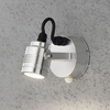 Konstsmide Monza 3W LED Outdoor Wall Mounted Spotlight with PIR Sensor - Stainless Steel