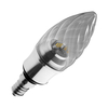 Kosnic 5.5W LED Twisted Candle - S.Screw - Silver Base – Non-Dimmable