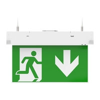 Kosnic Doxa 5 in 1 LED Emergency Exit Sign with Down Arrow